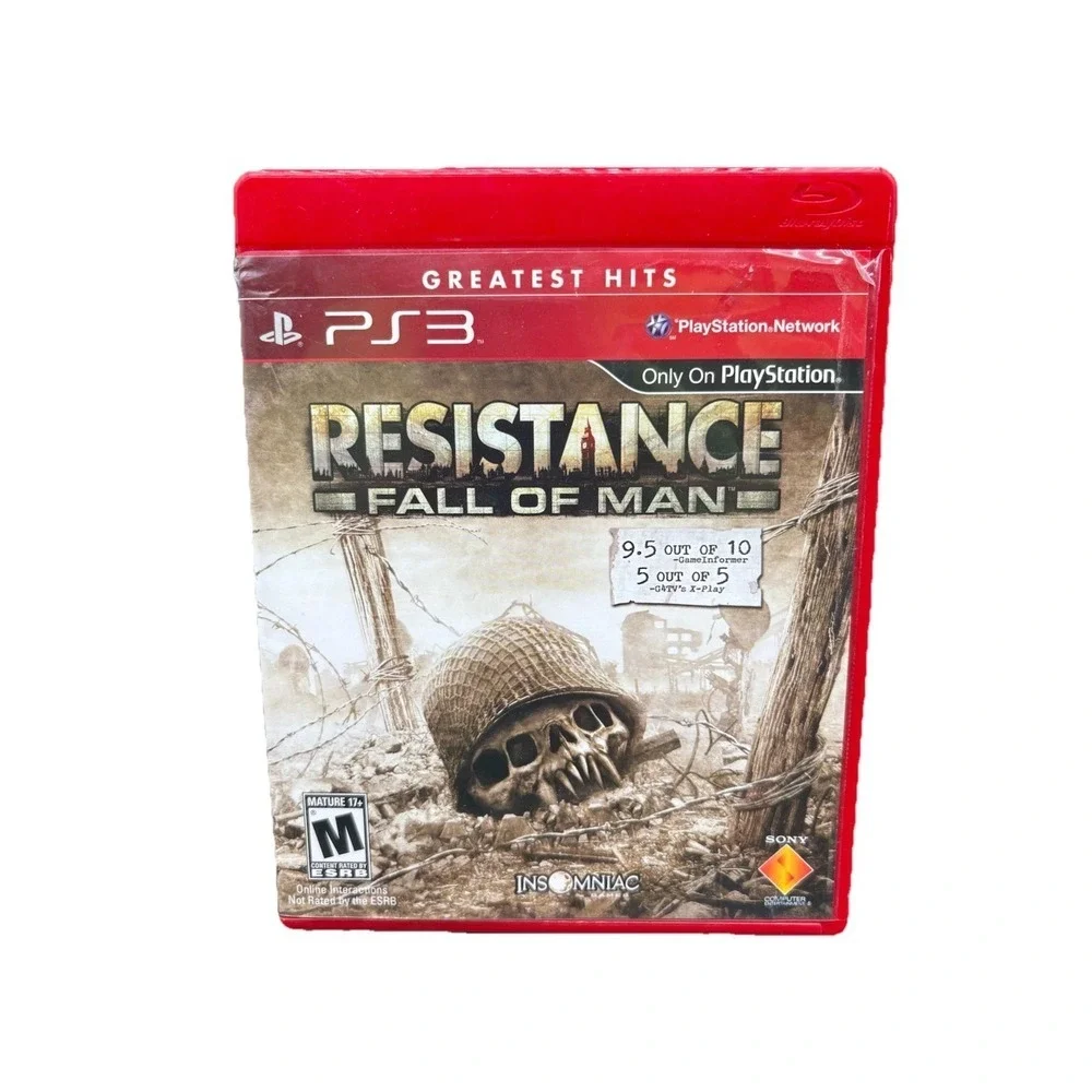 Resistance Fall of Man‎ PS3 Greatest Hits CIB Complete w/ Manual